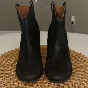 Clarks Black Ankle Booties